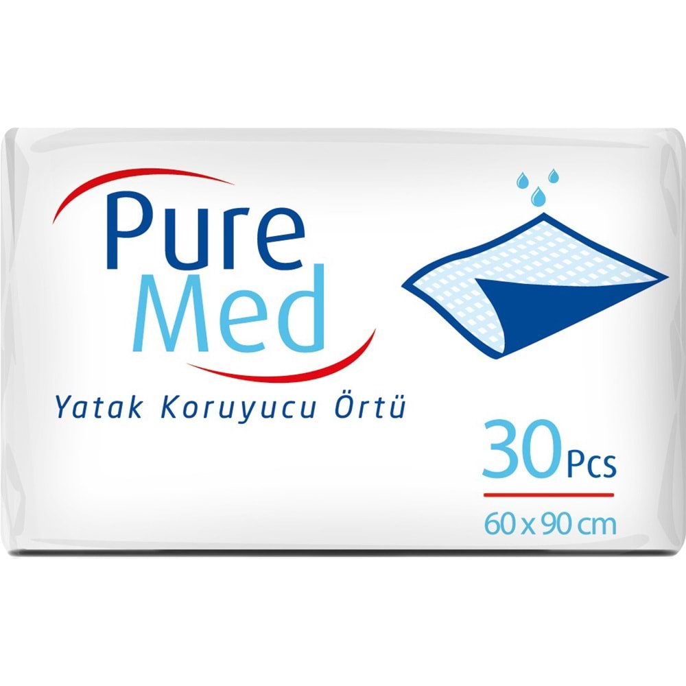 Puremed Yetişkin Yatak Koruyucu 60*90CM 270 Adet (9PK*30)