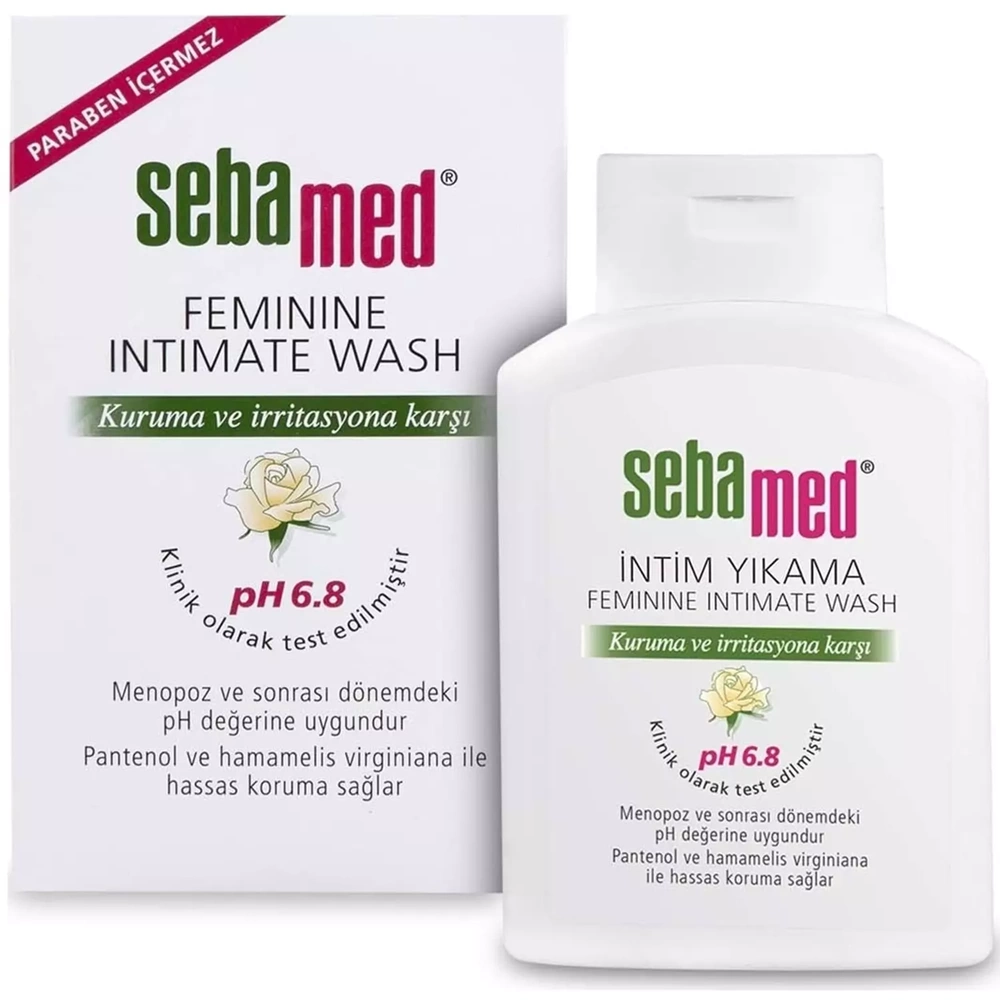 Sebamed İntim Menapoz Likit 200ML PH6.8 (Genital Bölge Temizleyici) (4 Lü Set)