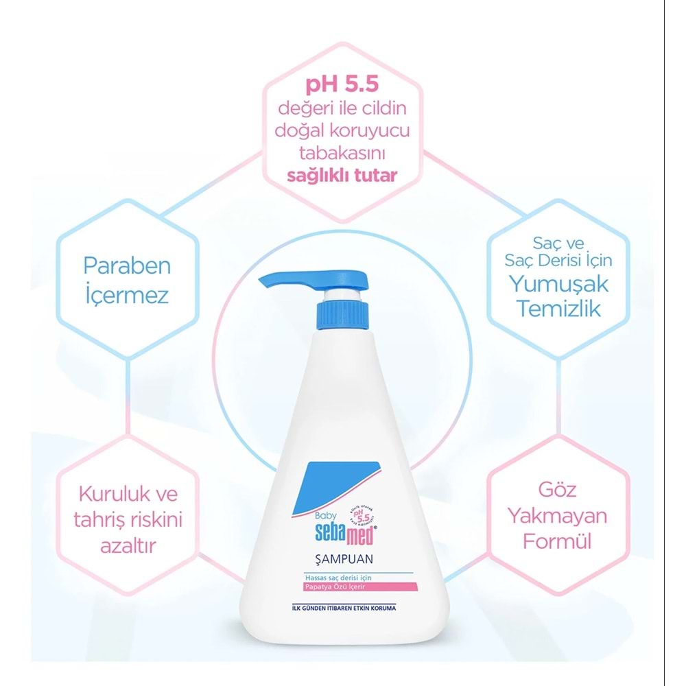 Sebamed Bebek Şampuanı 750ML Pompalı (Fırsat Pk) (2 Li Set)