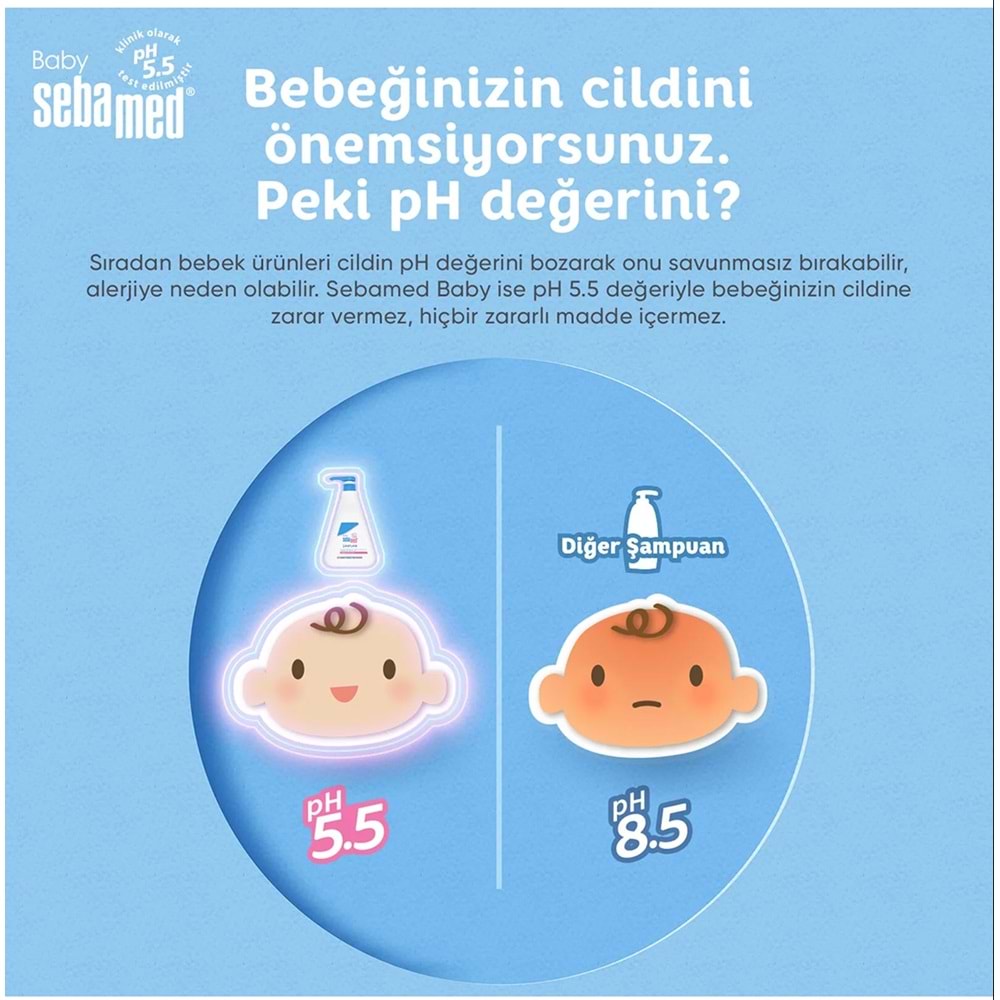 Sebamed Bebek Şampuanı 750ML Pompalı (Fırsat Pk) (3 Lü Set)
