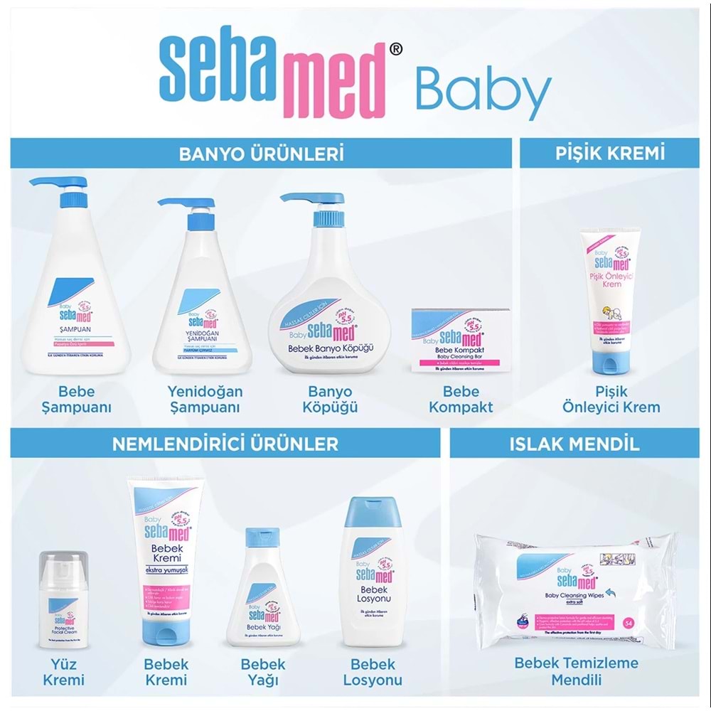 Sebamed Bebek Şampuanı 750ML Pompalı (Fırsat Pk) (3 Lü Set)