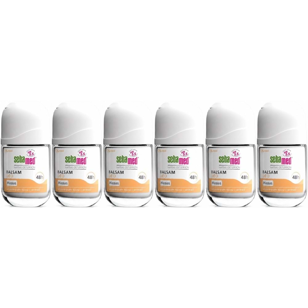 Sebamed Roll-On 50ML Balsam Hassas/Sensitive (6 Lı Set)
