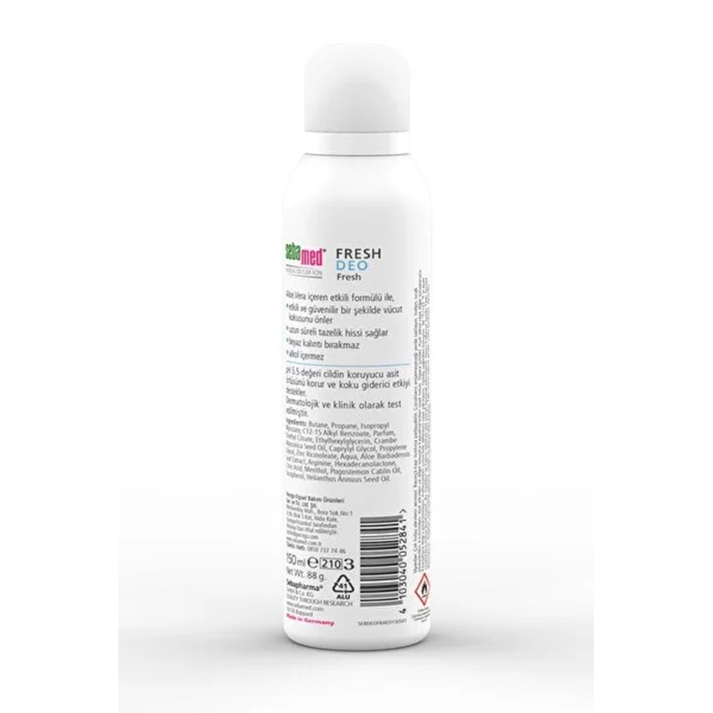 Sebamed Deodorant Aerosol 150 ML Fresh (2 Li Set)
