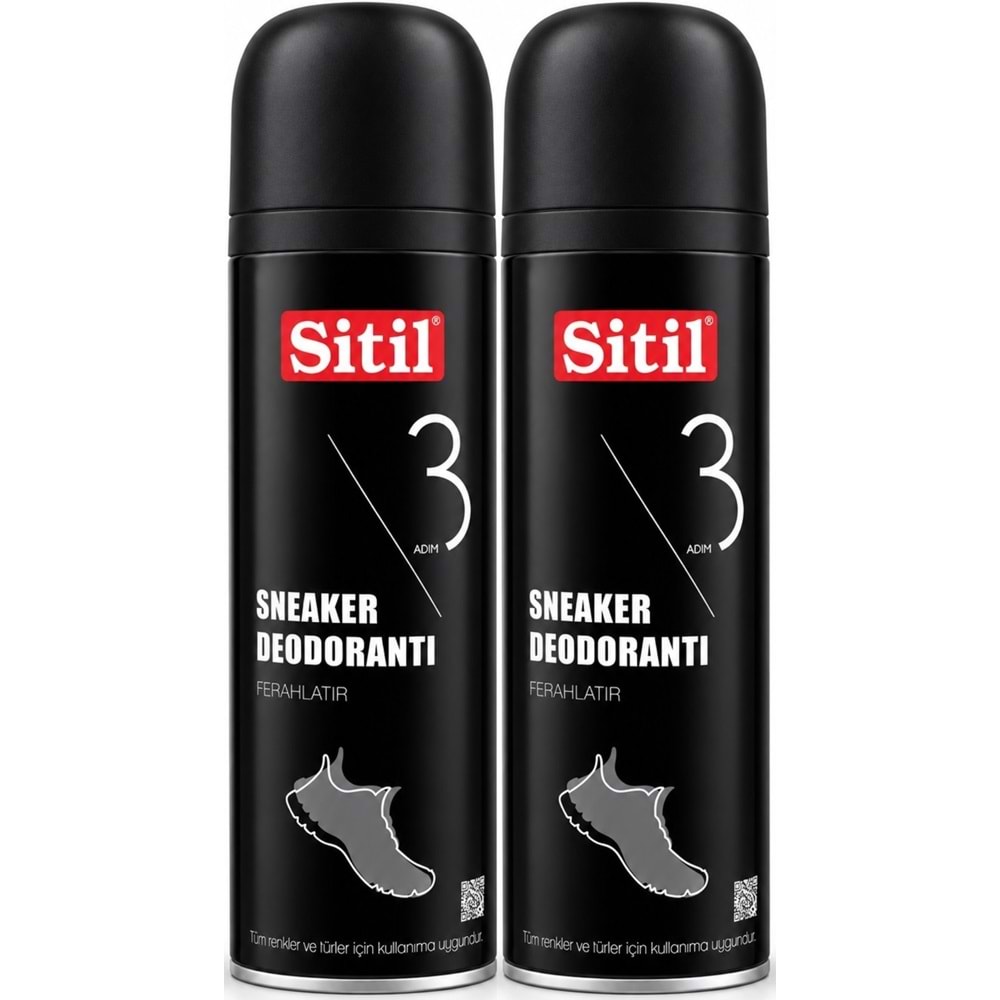 Sitil Sneaker Ayakkabı Deodorantı 150 ML (2 Li Set)