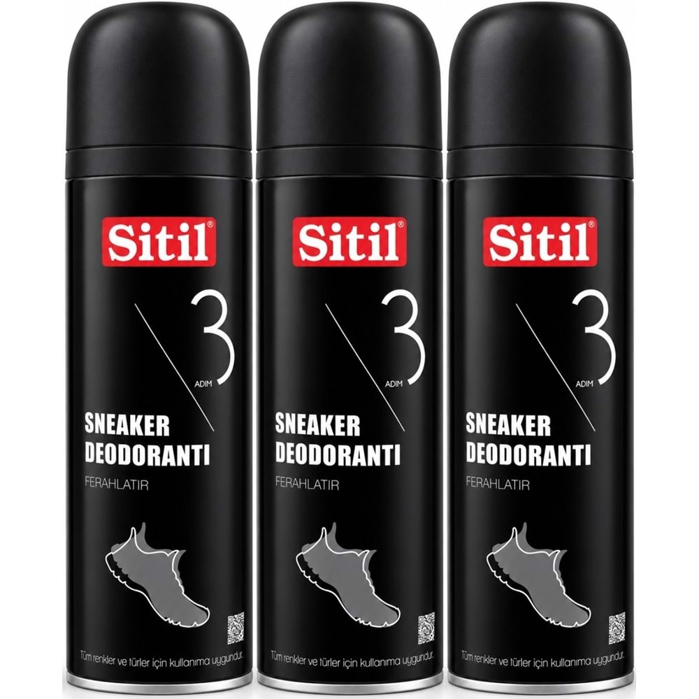 Sitil Sneaker Ayakkabı Deodorantı 150 ML (3 Lü Set)