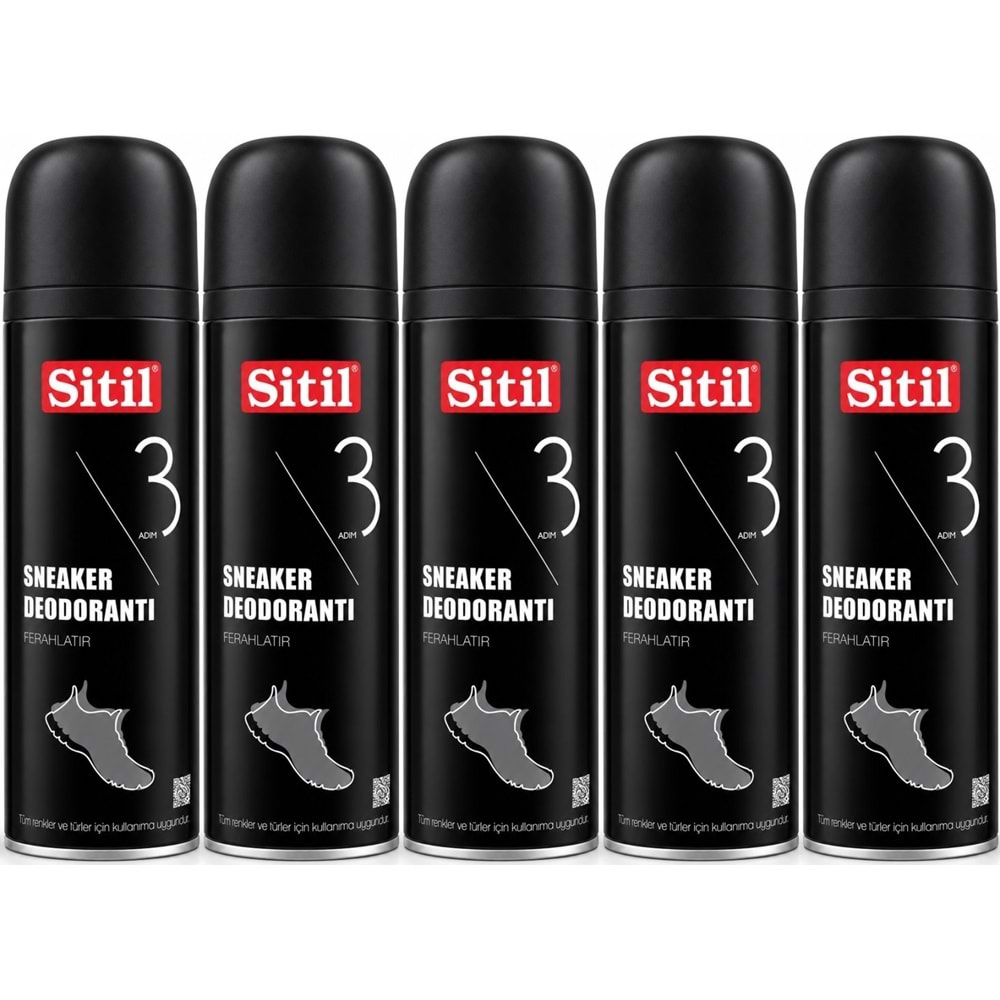 Sitil Sneaker Ayakkabı Deodorantı 150 ML (5 Li Set)