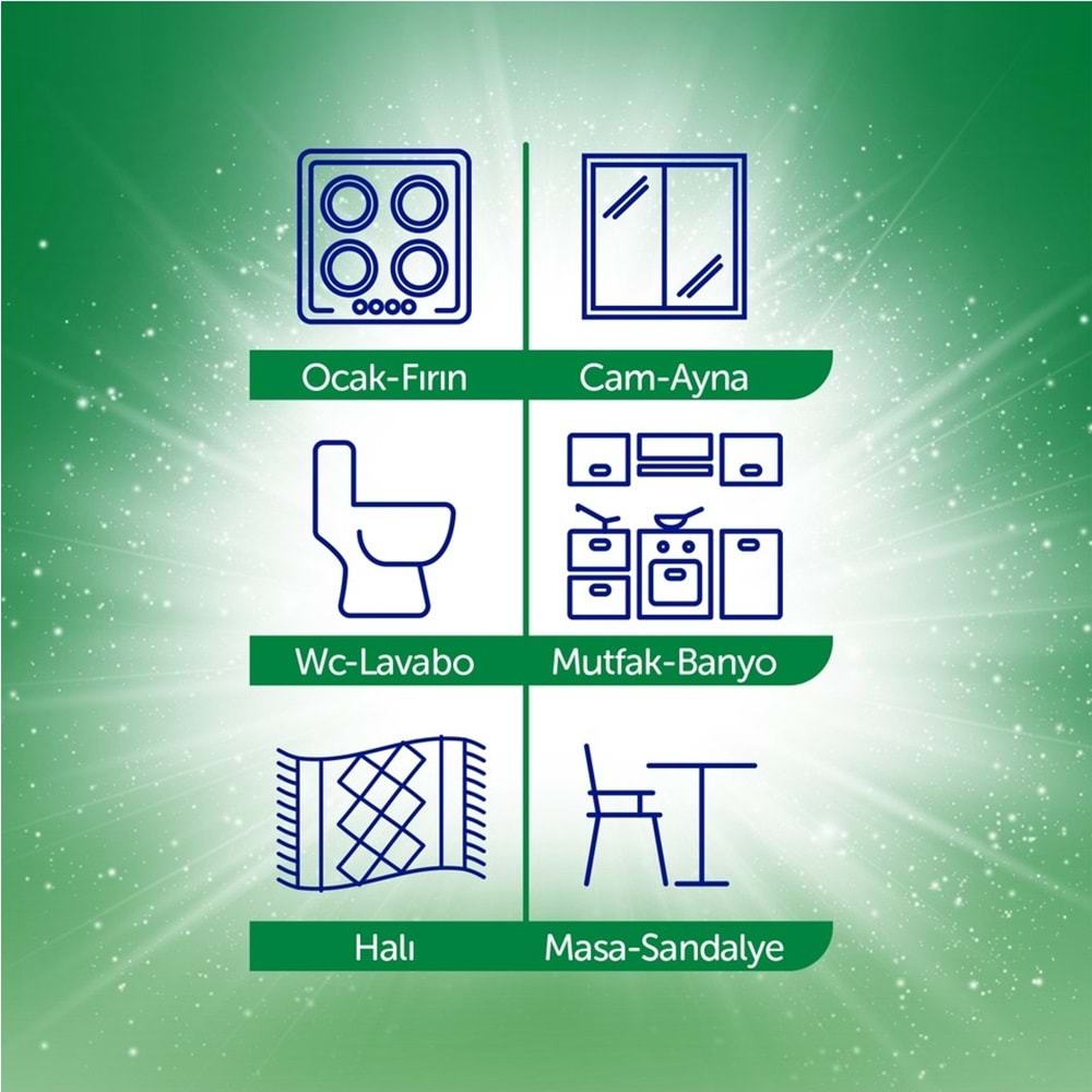 Solo Yüzey Temizlik Havlusu - Mendili 100 Yaprak Okaliptus & Çam Esintisi (3 Lü Set) 300 Yaprak