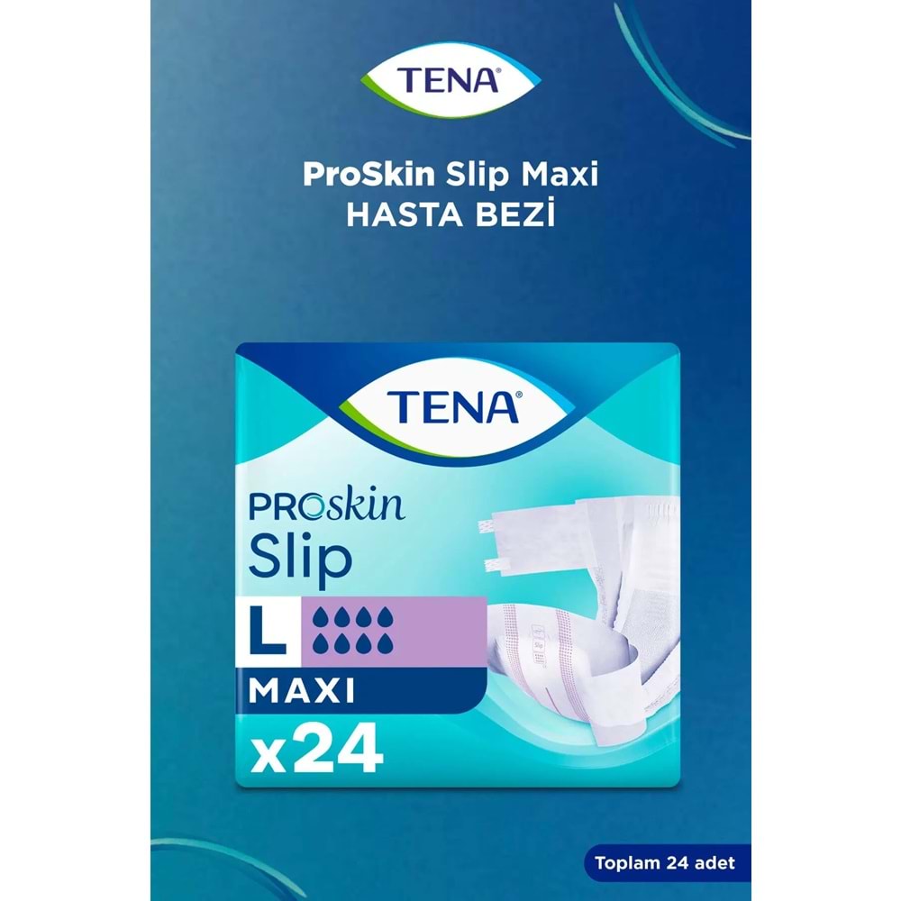 Tena Proskin Slip Maxi Bel Bantlı Yetişkin Bezi L - Büyük - Large 48 Adet
