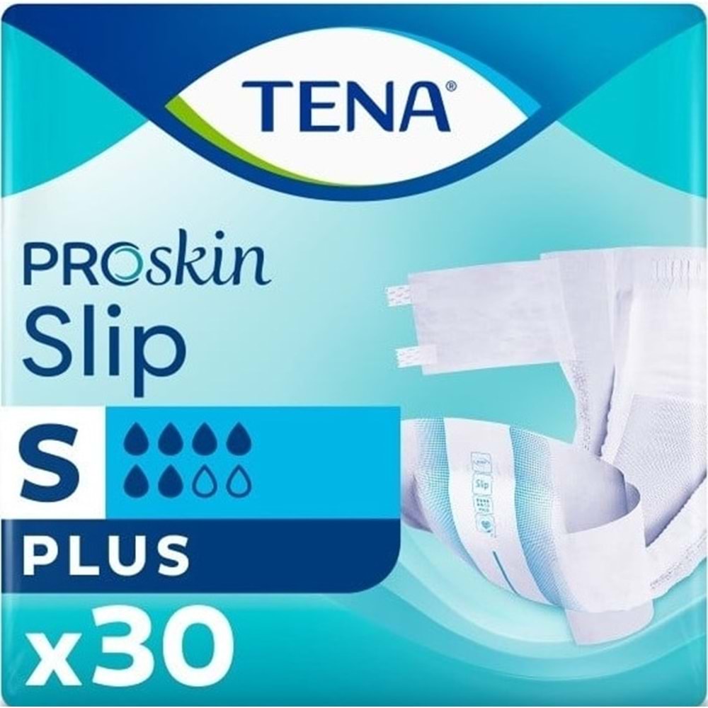 Tena Proskin Slip Plus Bel Bantlı Yetişkin Bezi S - Küçük - Small 60 Adet