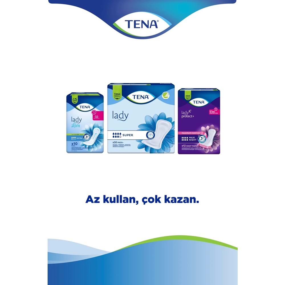 Tena Lady Protect Mesane Pedi Maxi Night Geceye Özel 108 Adet
