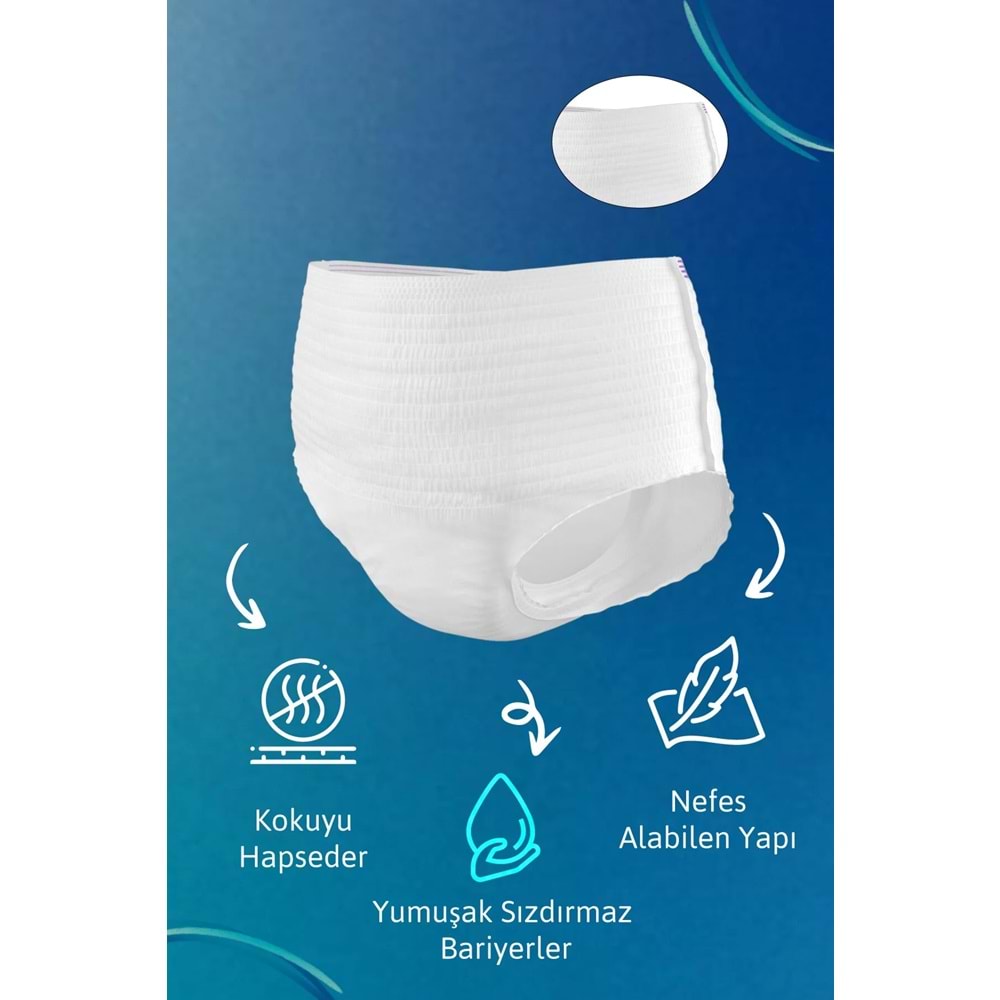 Tena Proskin Pants Maxi Emici Külot Yetişkin Bezi XL - Ekstra Large - Extra Large 20 Adet