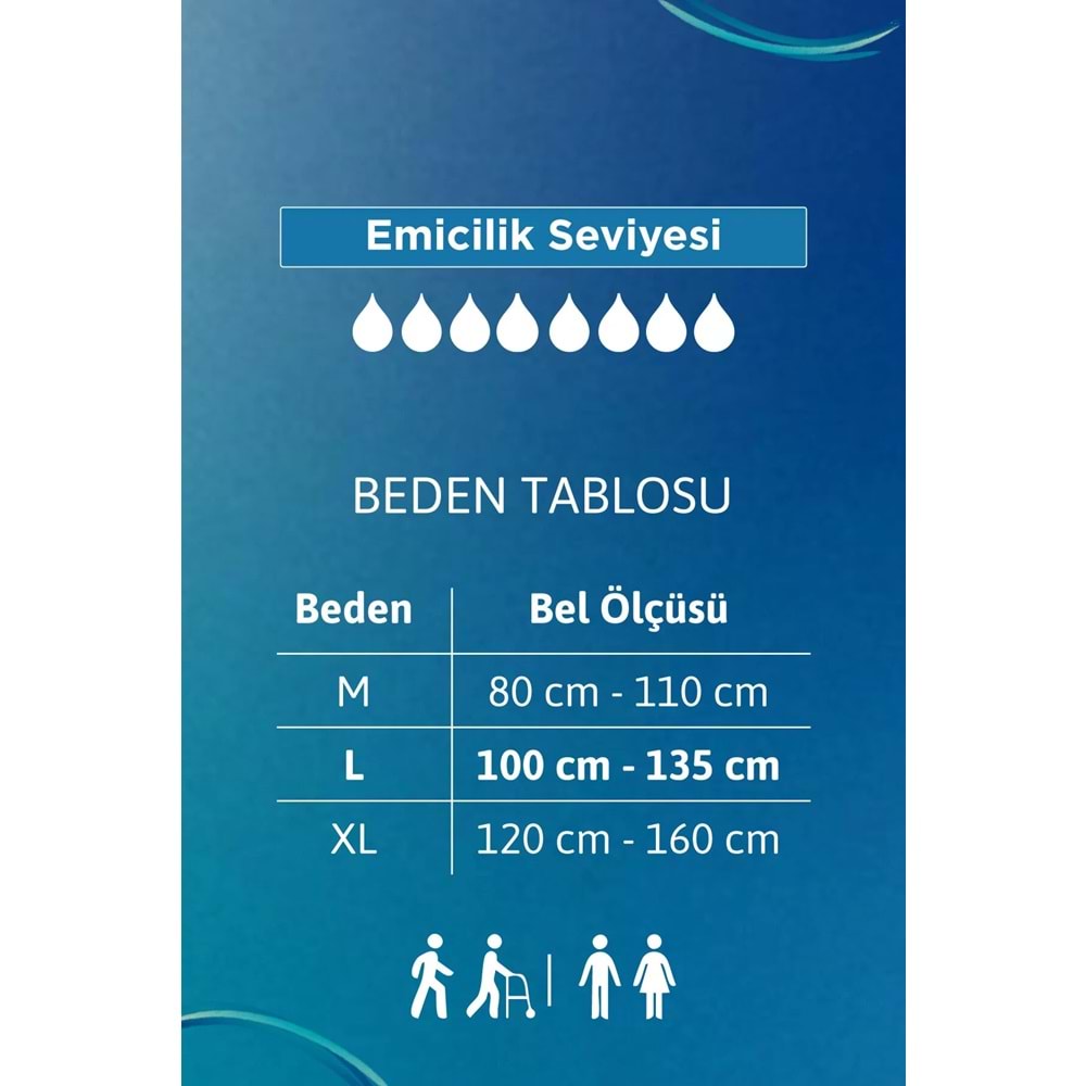 Tena Proskin Pants Maxi Emici Külot Yetişkin Bezi XL - Ekstra Large - Extra Large 20 Adet