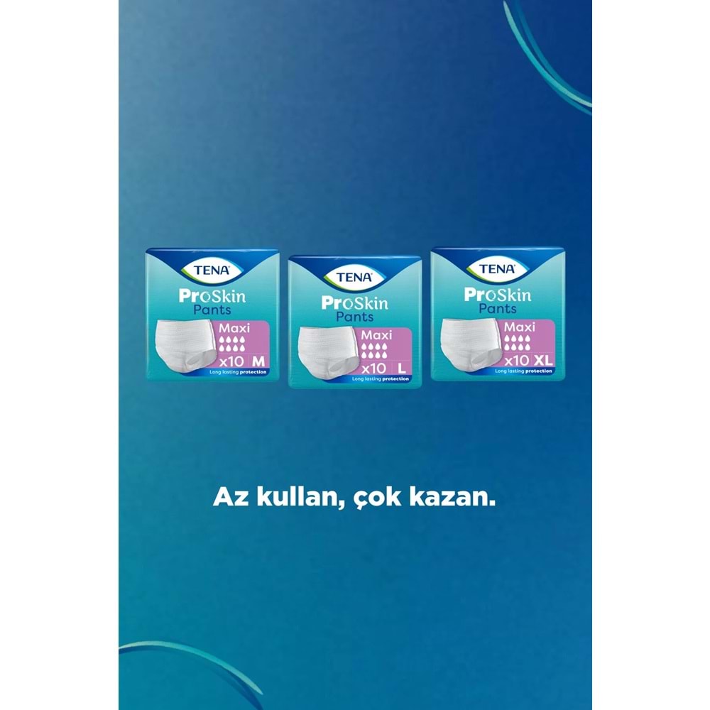 Tena Proskin Pants Maxi Emici Külot Yetişkin Bezi XL - Ekstra Large - Extra Large 20 Adet