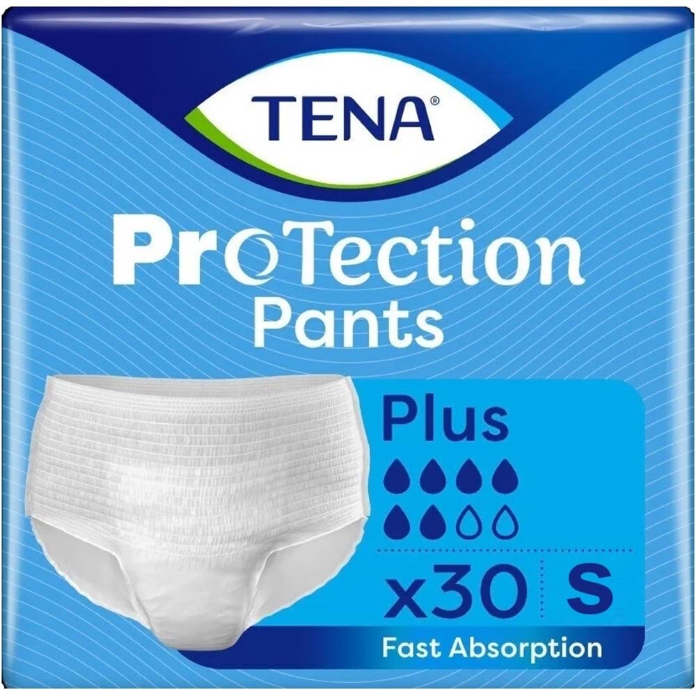 Tena ProTection Pants Plus Emici Külot Yetişkin Bezi S - Küçük - Small 120 Adet