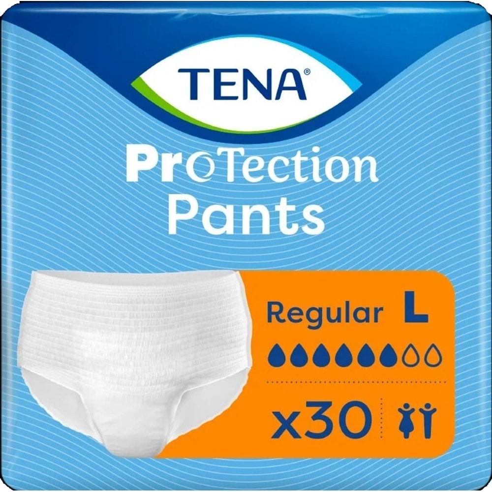 Tena ProTection Pants Regular Emici Külot Yetişkin Bezi L - Büyük - Large 180 Adet