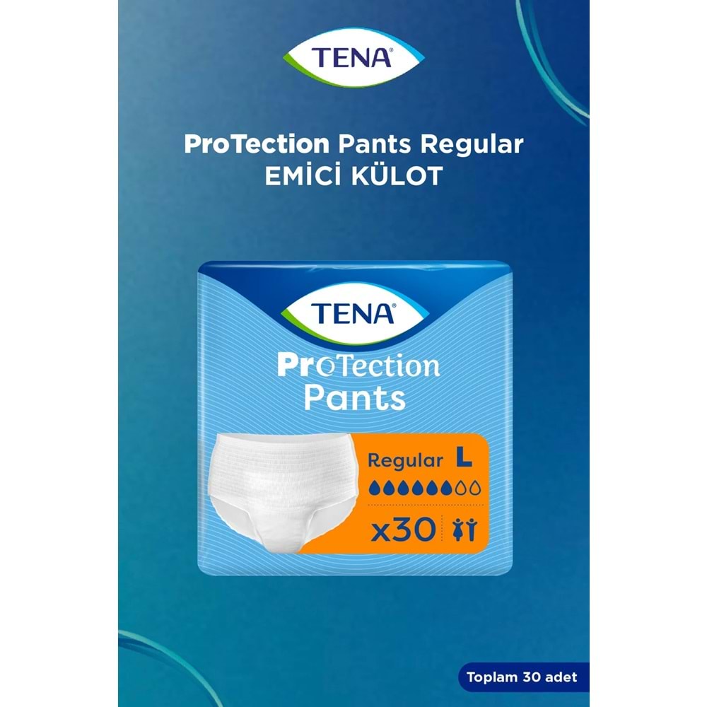 Tena ProTection Pants Regular Emici Külot Yetişkin Bezi L - Büyük - Large 180 Adet