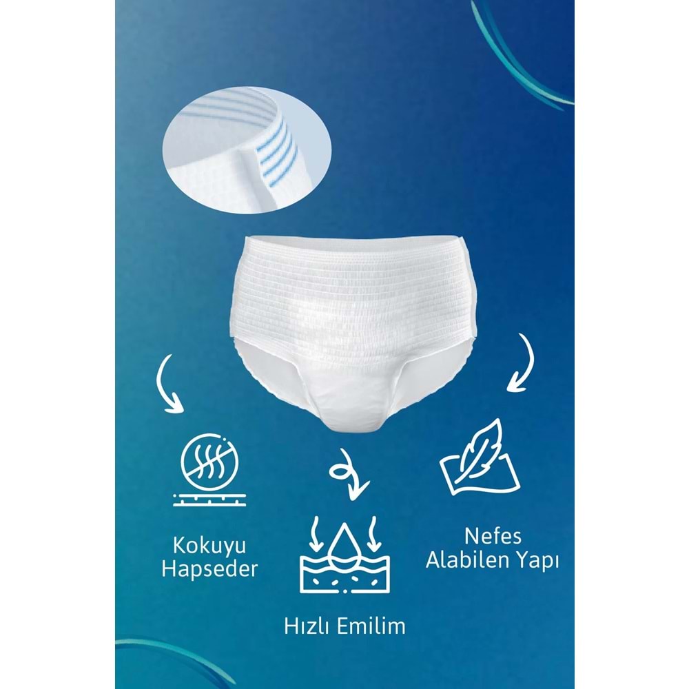 Tena ProTection Pants Regular Emici Külot Yetişkin Bezi L - Büyük - Large 180 Adet