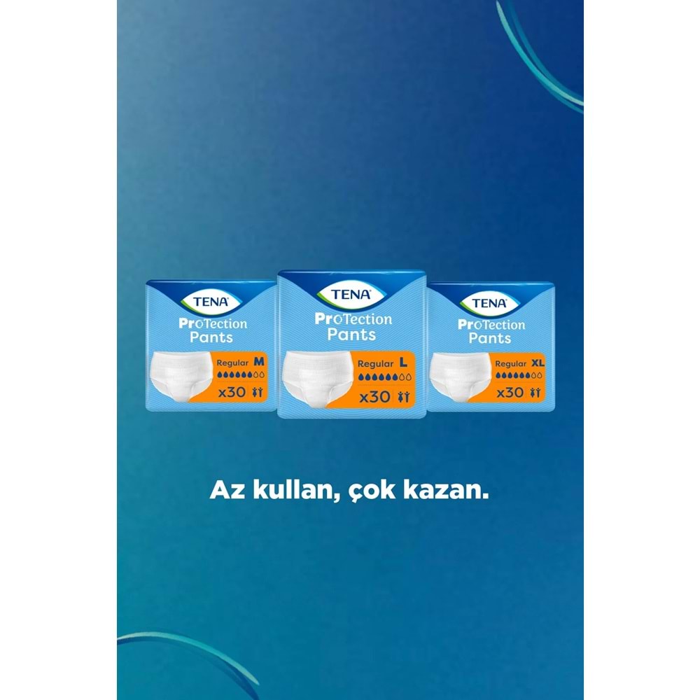 Tena ProTection Pants Regular Emici Külot Yetişkin Bezi L - Büyük - Large 180 Adet
