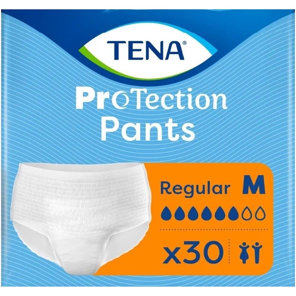 Tena ProTection Pants Regular Emici Külot Yetişkin Bezi M - Orta - Medium 180 Adet