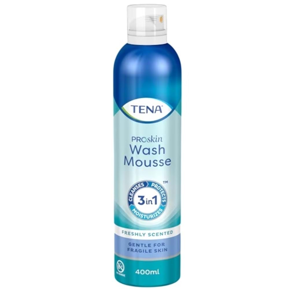 Tena Proskin Vücut Temizleme Köpüğü 400 ML (3 in 1 Arada) (3 Lü Set)