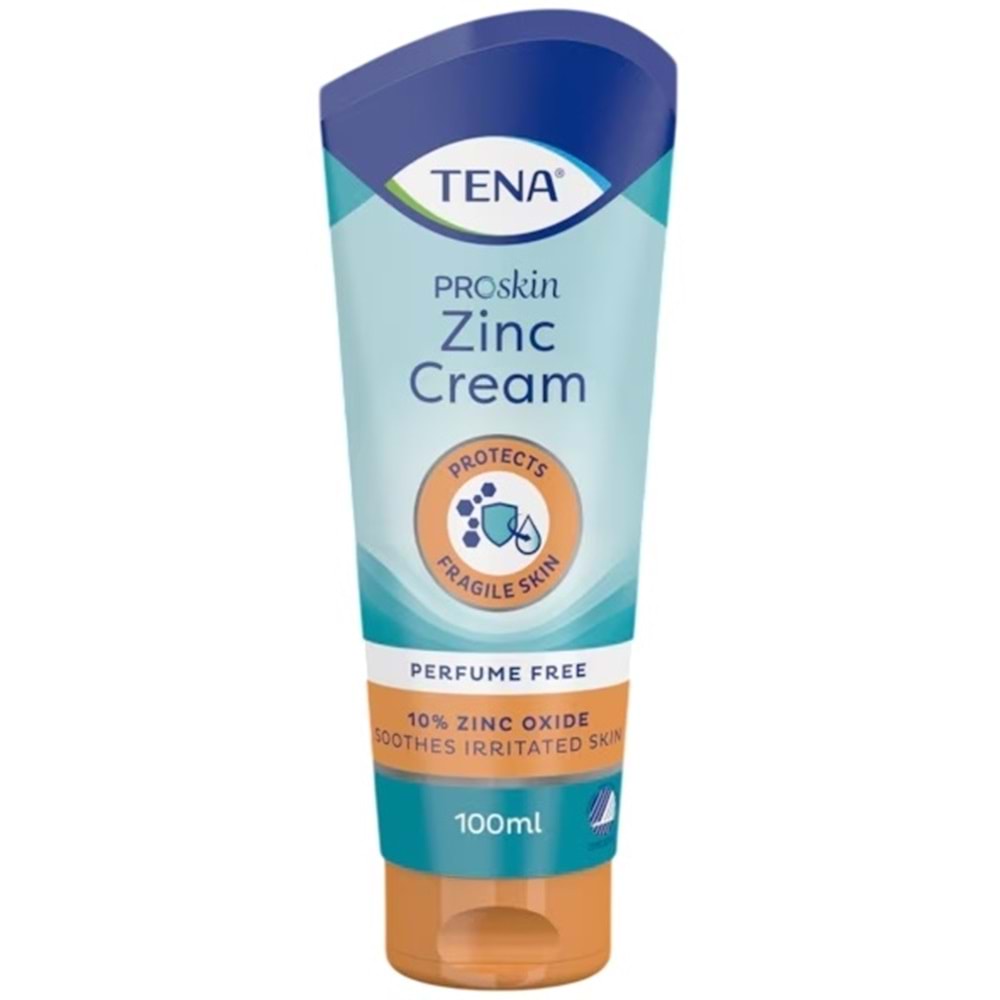 Tena Proskin Çinko Krem 100 ML (Yatan hastalar için Koruyucu - Onarıcı) (6 Lı Set)