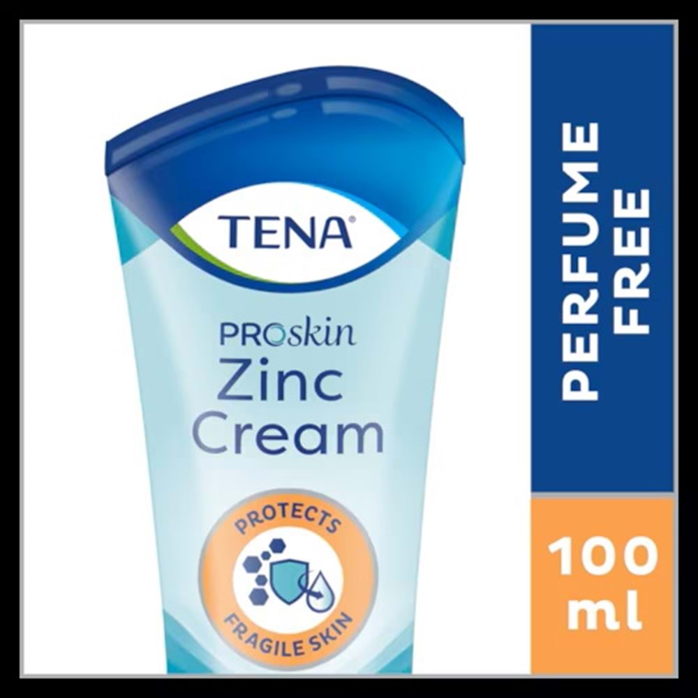 Tena Proskin Çinko Krem 100 ML (Yatan hastalar için Koruyucu - Onarıcı) (6 Lı Set)