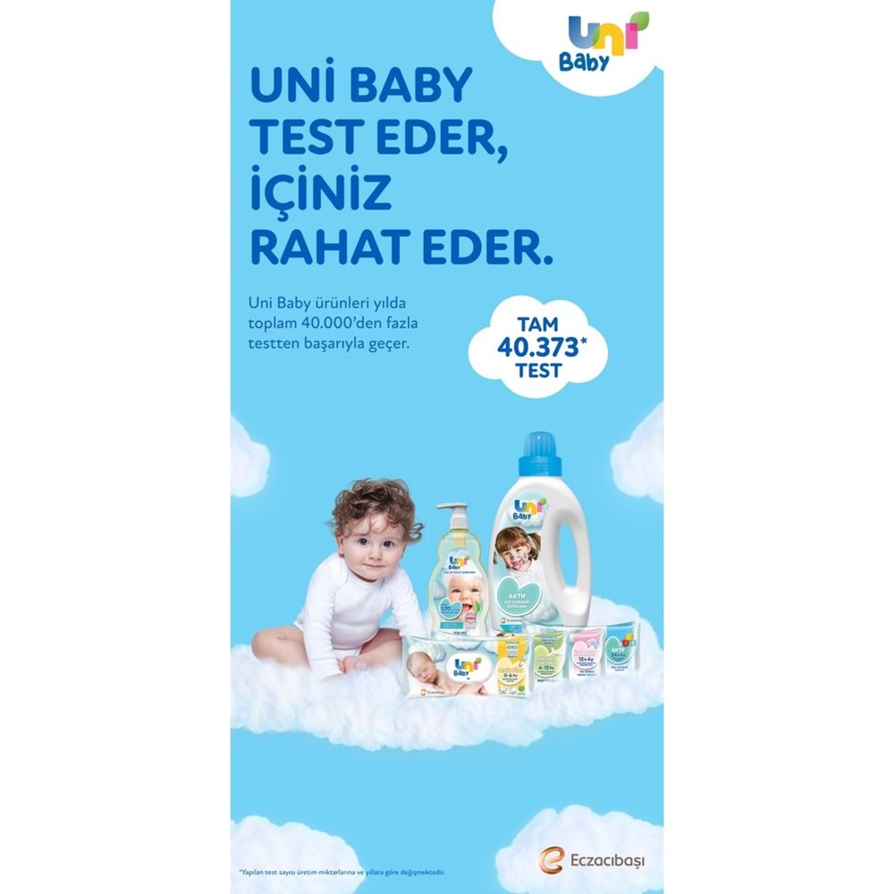 Uni Baby Bebek Saç ve Vücut Şampuanı 200ML Klasik (4 Lü Set)