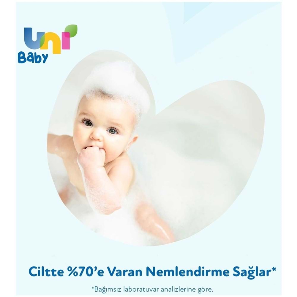 Uni Baby Bebek Saç ve Vücut Şampuanı 200ML Klasik (48 Li Set)