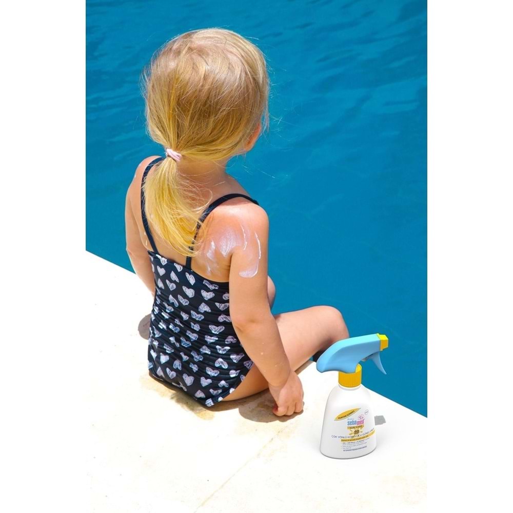Sebamed Sun Care Bebek Güneş Losyonu Kremi Sprey 50+ 200ML PARFÜMSÜZ (Hassas Ciltler) (2 Li Set)