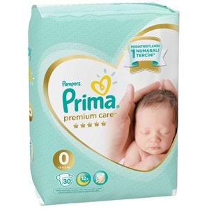 Prima Premium Care Bebek Bezi 0 Beden 1.5-2.5 KG Prematüre 30 Adet Ekonomik Pk