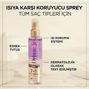 Wella Deluxe Bukle Saç Sprey 150 ML Isıya Karşı Koruma