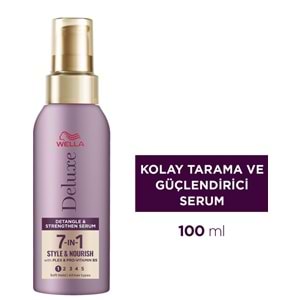 Wella Deluxe Bukle Saç Serum 100 ML Kolay Tarama & Güçlendirici