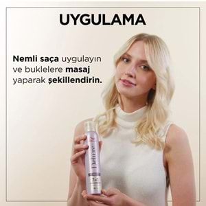 Wella Deluxe Bukle Saç Köpüğü 200 ML Canlandırı Bukle