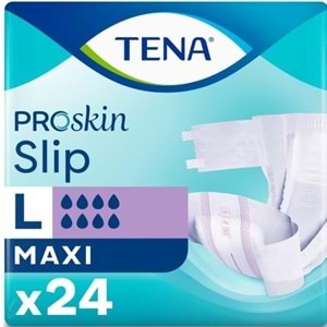 Tena Proskin Slip Maxi Bel Bantlı Yetişkin Bezi L - Büyük - Large 24 Adet