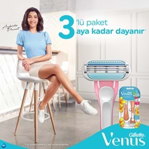 Gillette Venus Riviera Kullan At Kadın Tıraş Bıçağı (Pk İç Adeti 2 Adet)