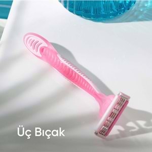 Gillette Venus Gillette Simply Venüs 3 Kullan At Tıraş Bıçağı Kadınlar İçin (Paket İçeriği 4 Adet)