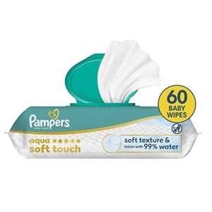 Prima Pampers Islak Havlu Mendil Aqua Soft Touch 60 Yaprak 60 Yaprak Tekli Pk