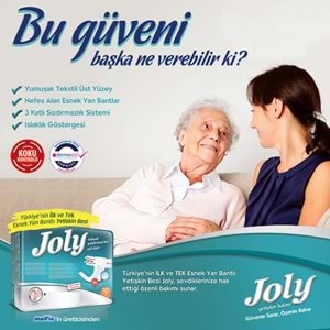 Joly Yetişkin Bezi Bel Bantlı M - Orta - Medium 30 Adet