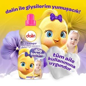 Dalin Çamaşır Yumuşatıcı 1500ML Düş Bahçesi (Bebeklere Özel)