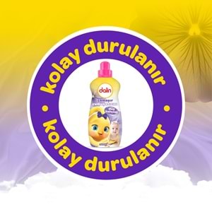 Dalin Çamaşır Yumuşatıcı 1500ML Düş Bahçesi (Bebeklere Özel)