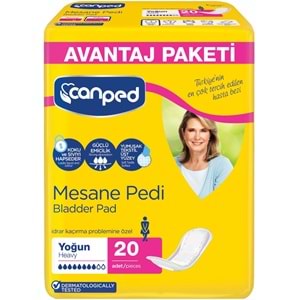 Canped Mesane Pedi Avantaj Pk Klasik L - Large - Büyük Boy Yoğun (İç Adet 20 Li) Tekli Pk