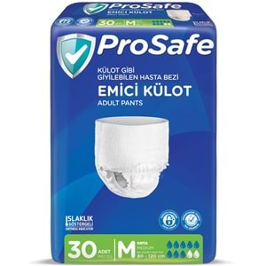 Prosafe Emici Külot Yetişkin Bezi M - Orta - Medium 30 Adet Tekli Pk