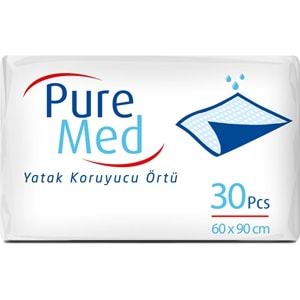 Puremed Yetişkin Yatak Koruyucu 60*90CM 30 Adet Tekli Pk