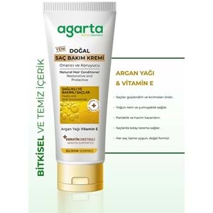 Agarta Doğal Güçlü Bakım Saç Güzelleştirici Krem 250 ML