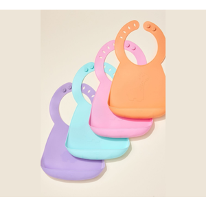 Wee Baby Prime Silikon Mama Önlüğü (Kod-927) - Pembe