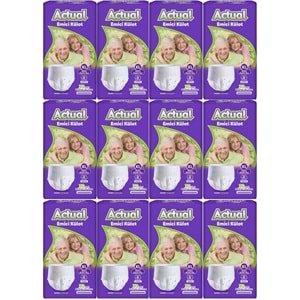 Actual Emici Külot Yetişkin Bezi XL - Extra Large - Ekstra Büyük (Islaklık Göstergeli) 360 Adet