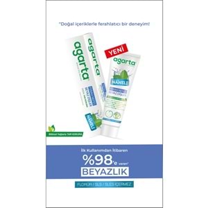 Agarta Doğal Diş Macunu 100ML Naneli (6 Lı Set)