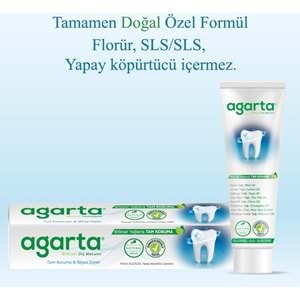 Agarta Doğal Diş Macunu 100ML Bitki Özlü (3 Lü Set)