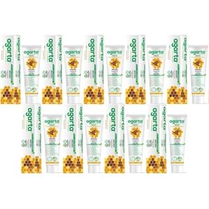 Agarta Doğal Diş Macunu 100ML Propolis (9 Lu Set)