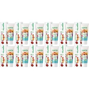 Agarta Doğal Diş Macunu 75ML Çocuk (12 Li Set)